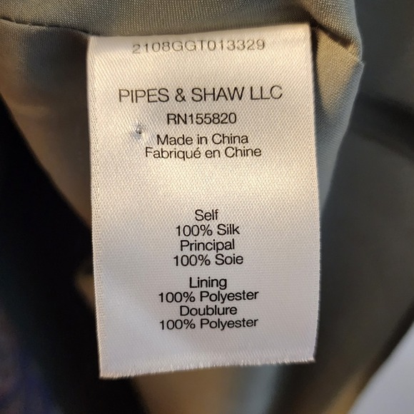 Veronica Beard XL Silk Paisley Print Tiered Asymmetrical Midi Skirt Women's $548 - Picture 4 of 13